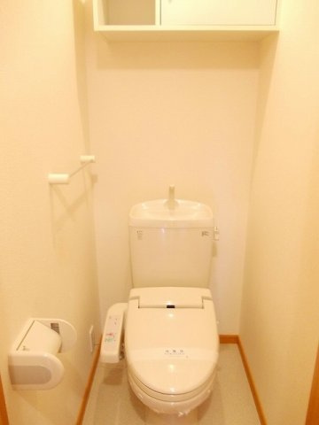 カルム樹海Ｂ棟のトイレ|落ち着いたトイレです