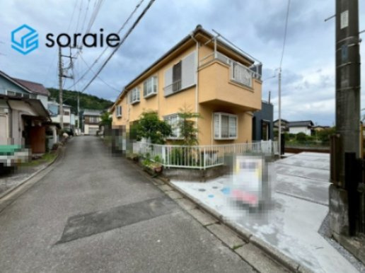 飯能市飯能全2棟　新築戸建　リーブルガーデンの前面道路含む現地写真|5/24撮影