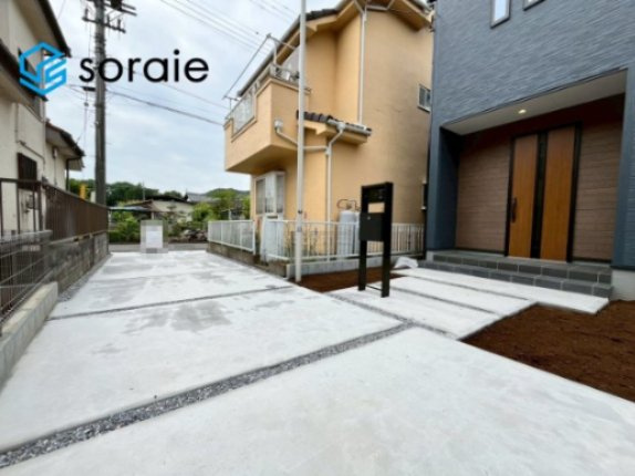 飯能市飯能全2棟　新築戸建　リーブルガーデンの駐車場|5/24撮影
