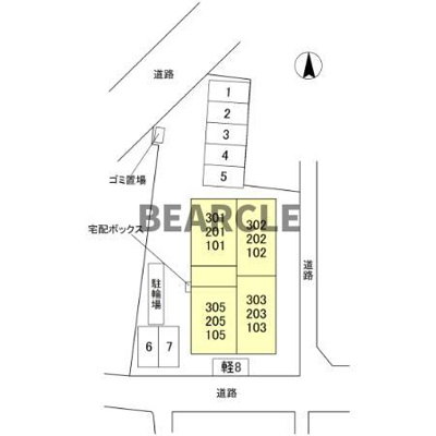 【区画図】 | D-ROOM山上