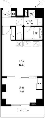 アーバンパーク蒲田南Ⅱの間取り