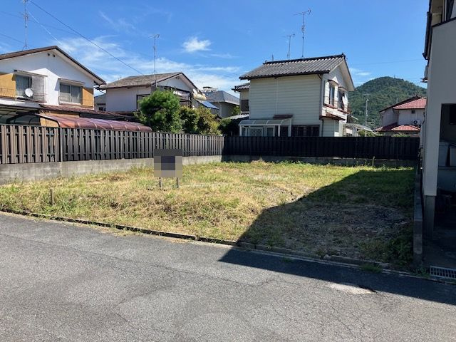 野洲市栄　売土地の外観