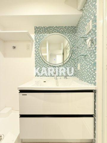 GLAM　STELLA松屋町の洗面所