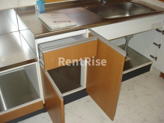 エスポワールＡのキッチン|キッチン（収納）(イメージ)