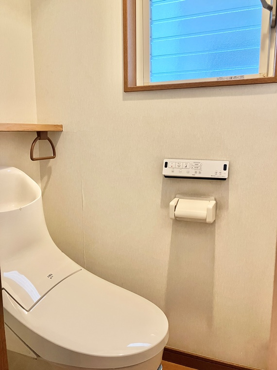 里戸建のトイレ