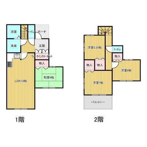 保育園目の前！小山市若木町の中古戸建の間取り|現況優先