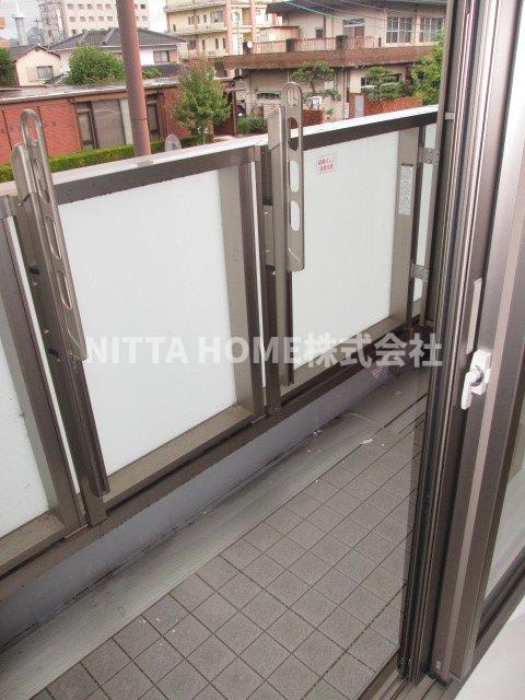 スタジオーネ駅南のバルコニー|バルコニーも完備★