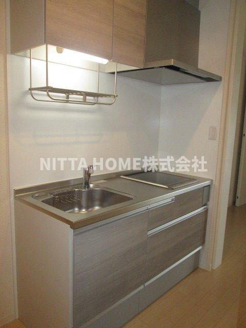 スタジオーネ駅南のキッチン|IH完備のキッチン◎