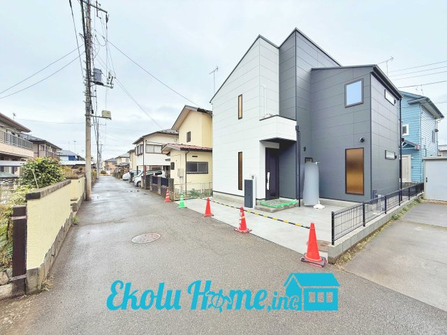 あきる野市伊奈　全1棟の前面道路含む現地写真|2026年2月撮影