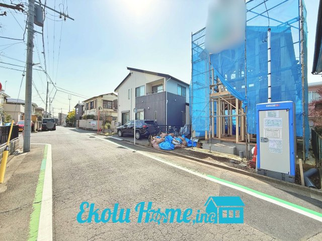 青葉町2丁目１期の前面道路含む現地写真
