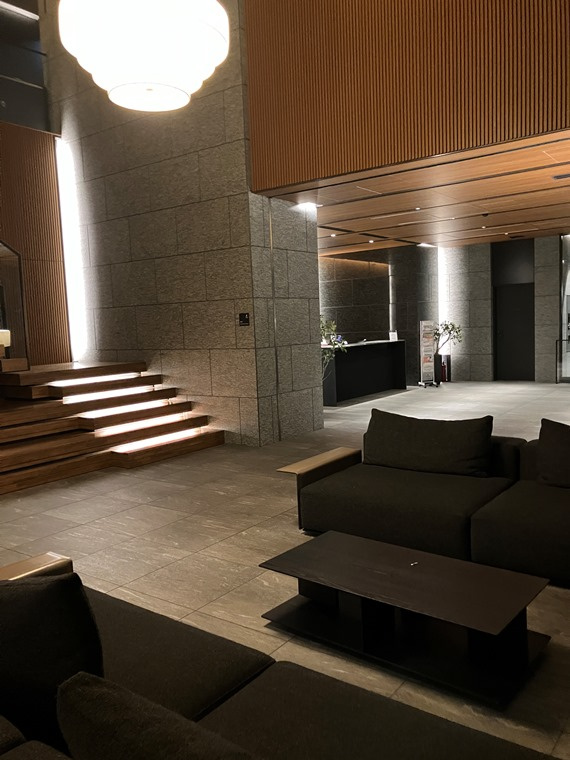 プラウドタワー芝浦のロビー