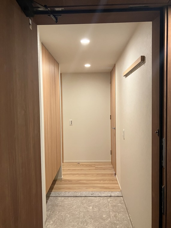 プラウドタワー芝浦の玄関