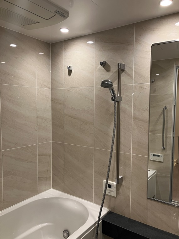 プラウドタワー芝浦の浴室