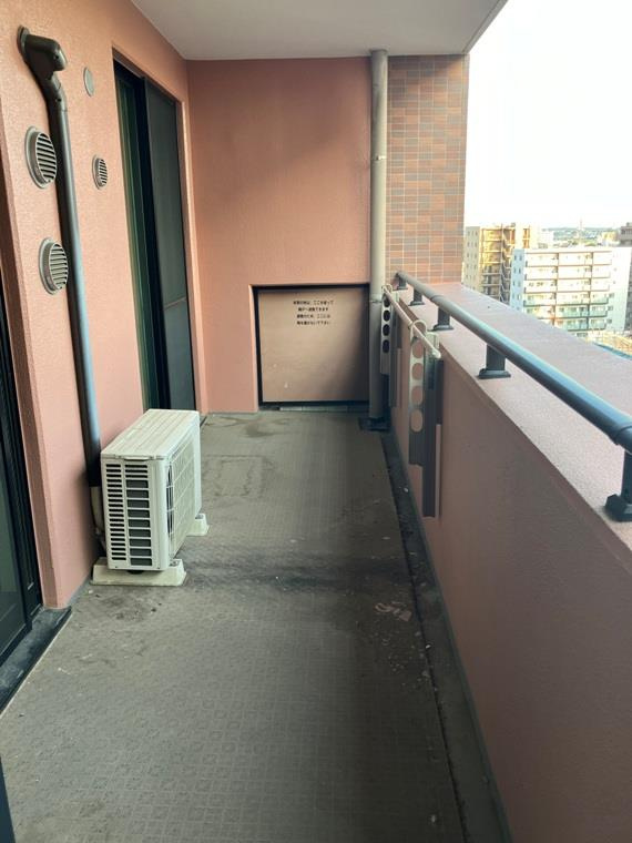 ライオンズ川越新富町のバルコニー