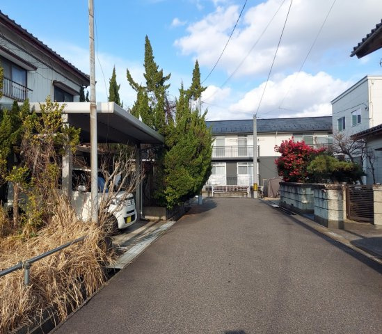 新潟市中央区弁天橋通2丁目の前面道路含む現地写真