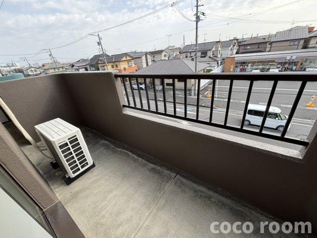 聖マンションⅠのバルコニー