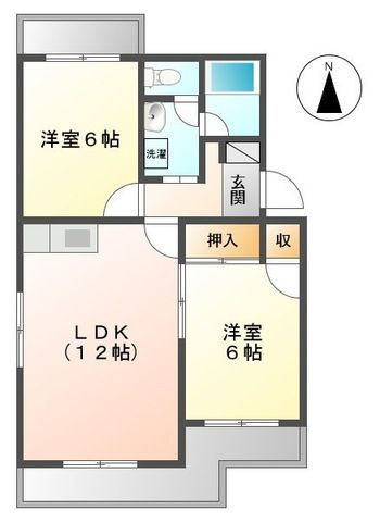 聖マンションⅠの間取り