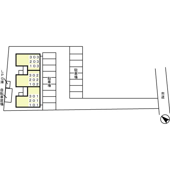 ヴィクトワールレーブの区画図