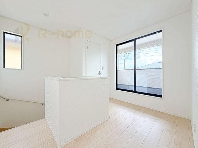 つくば市観音台第15　新築戸建て　1号棟のその他|居室を通らずバルコニーへ出入り可能です♪プライバシーに配慮した嬉しい間取りプラン♪