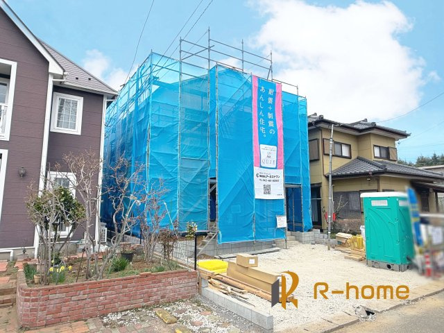 つくば市観音台第15　新築戸建て　1号棟の外観|ご予約を頂ければ、『平日』はもちろん『早朝』や『夜間』もご見学可能です♪お気軽にお申し付けください♪