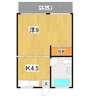 【間取り】 | 幸喜アパート
