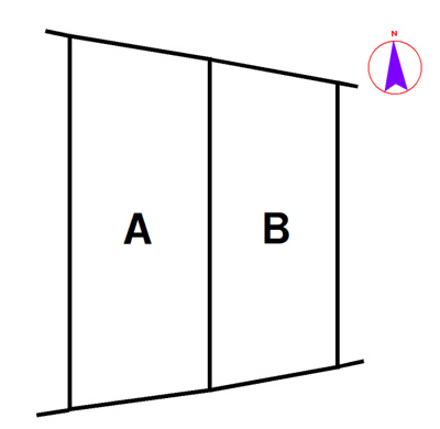 【区画図】 | 西脇市野村町B区画