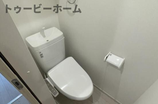 MELDIA新狭山Ⅱのトイレ|ゆったりとした空間のトイレです