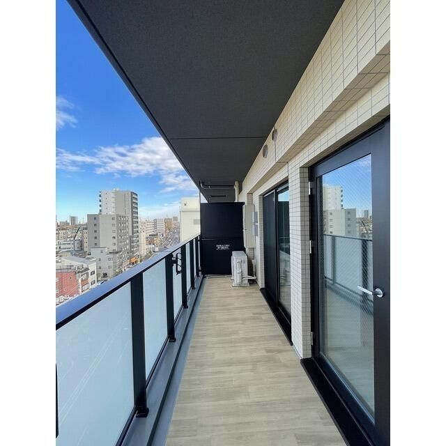 ドゥーエ南砂町のバルコニー