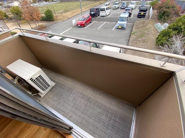 アヴェニール・道場のバルコニー