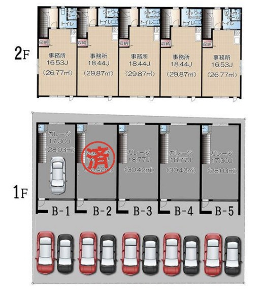 B-Baseの間取り