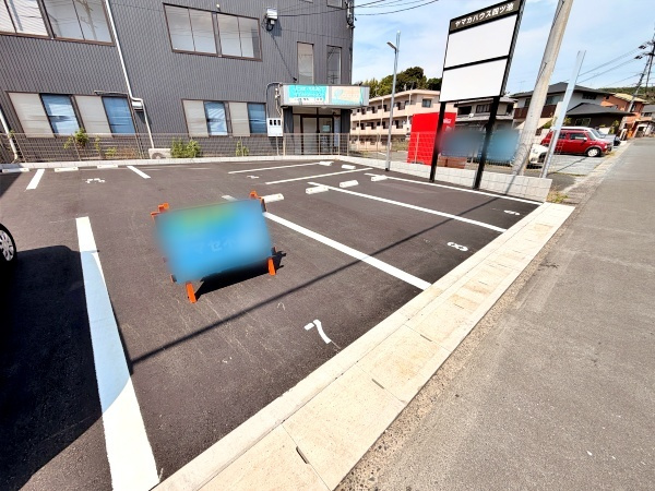 ヤマカハウス四ツ池の駐車場
