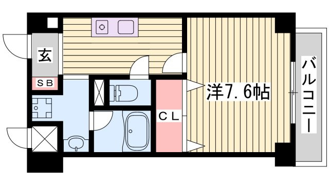 リバーサイド安藤Ⅱの間取り