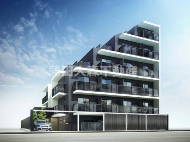 ラティエラ大森の外観パース