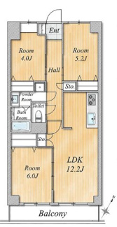 【間取り】 | エンゼルハイム東川口