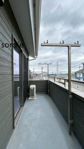 所沢市山口　中古戸建のバルコニー|令和8年2月26日撮影。