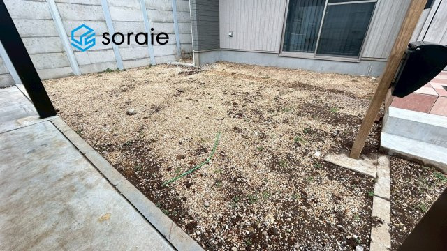所沢市山口　中古戸建の庭|令和8年2月26日撮影。