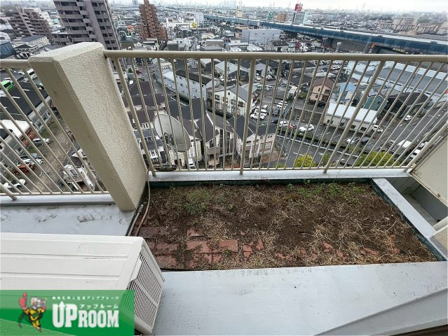 豊山分譲住宅のバルコニー