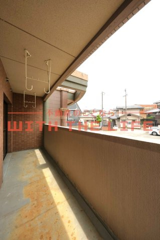 ルミエール合川【キャッシュバック対象物件】のバルコニー|広々としたバルコニーです