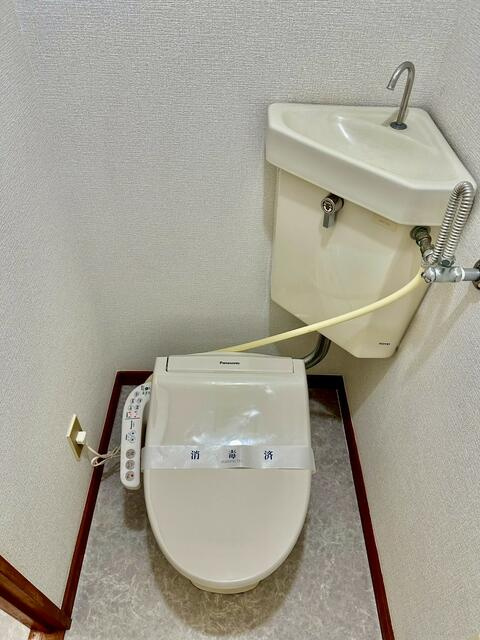 日のでアパルトマンのトイレ