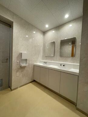 湘南パールの洗面所