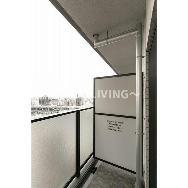 KURAMAE214のバルコニー