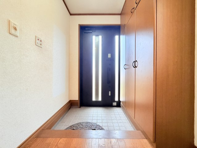 稲敷郡河内町中古住宅の玄関