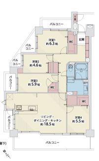  | 憧れの山手グリーンロード【山手通シティハウス】✨️仲介手数料無料✨️滝川小学校・川名中学校