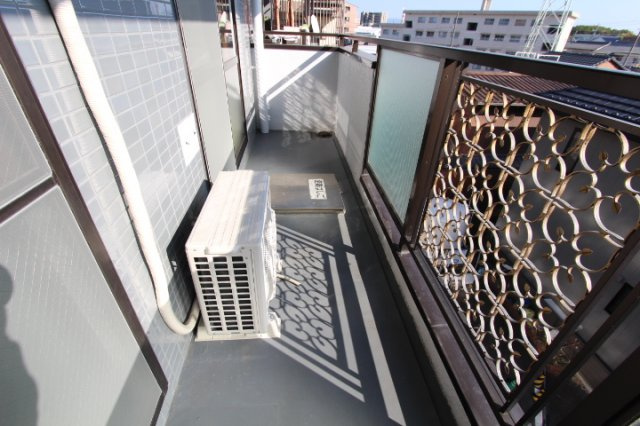 第２カーサENSHOのバルコニー