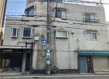 中津谷口店舗の外観