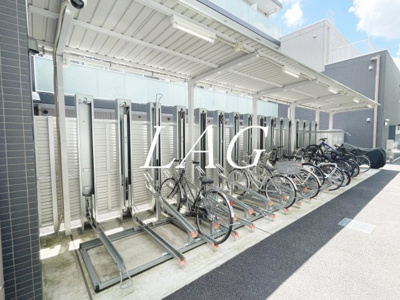 【その他共用部分】 | リヴシティ立川ミッド | 駐輪場です。