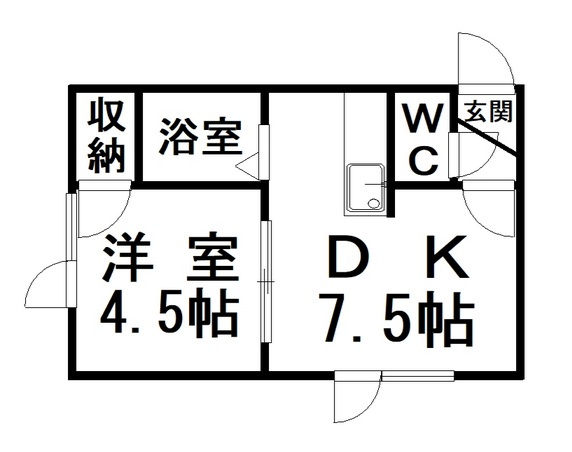 アーバンエステートY.Sの間取り