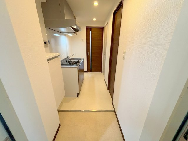 プロスパー十三の玄関