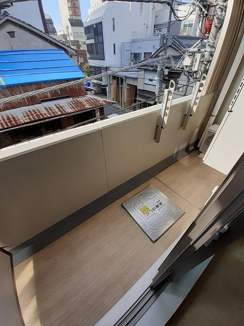 ルナ　ブリランテ浅草のバルコニー