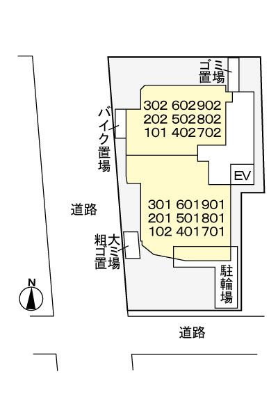 ルナ　ブリランテ浅草の駐車場